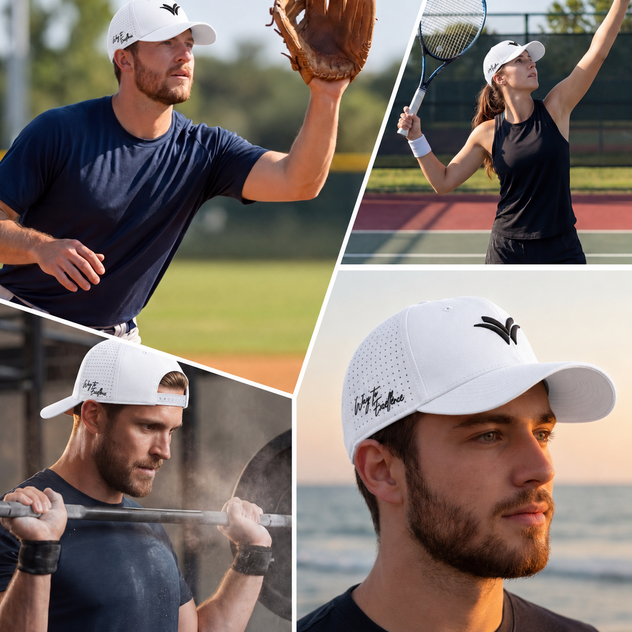 Airflow White Cap