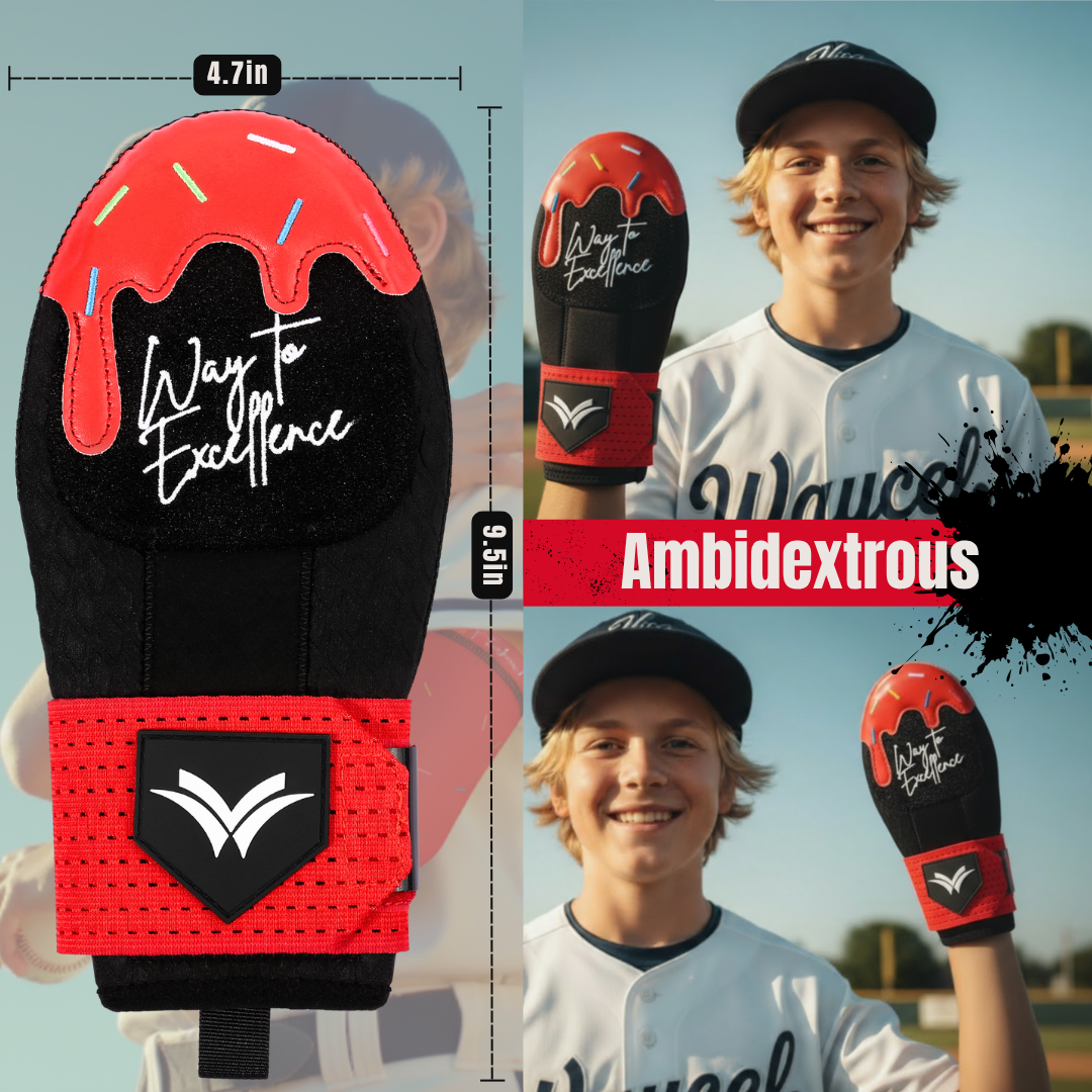 Cherry Bomb Sliding Mitt