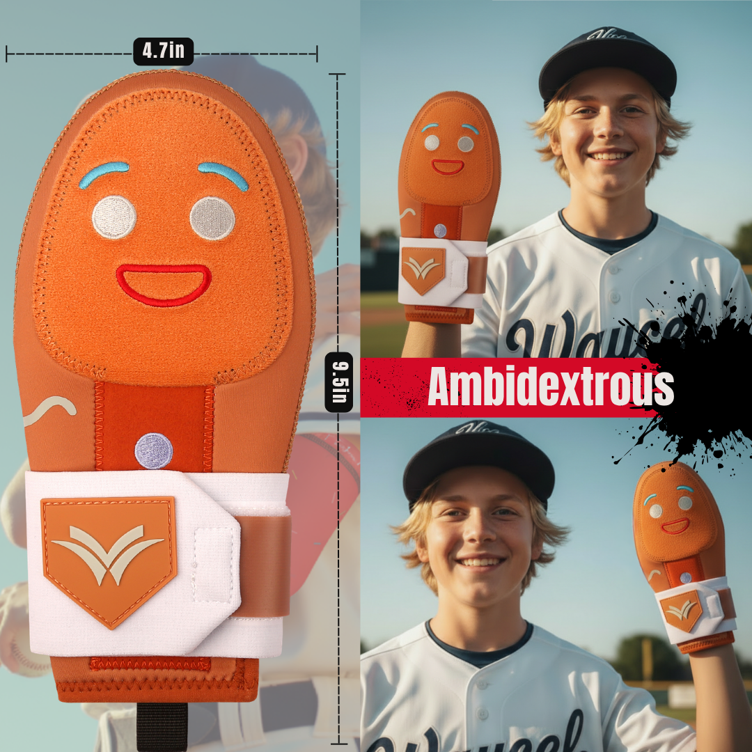 Gingerbread Man Sliding Mitt
