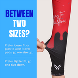 Waycel Cherry Bomb Arm Sleeve size guide for tighter or looser fit