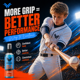 producto
Waycel Baseball Grip Spray promotional image with youth baseball player swinging a bat