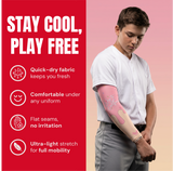 Waycel Strawberry Arm Sleeve breathable quick dry fabric for baseball players