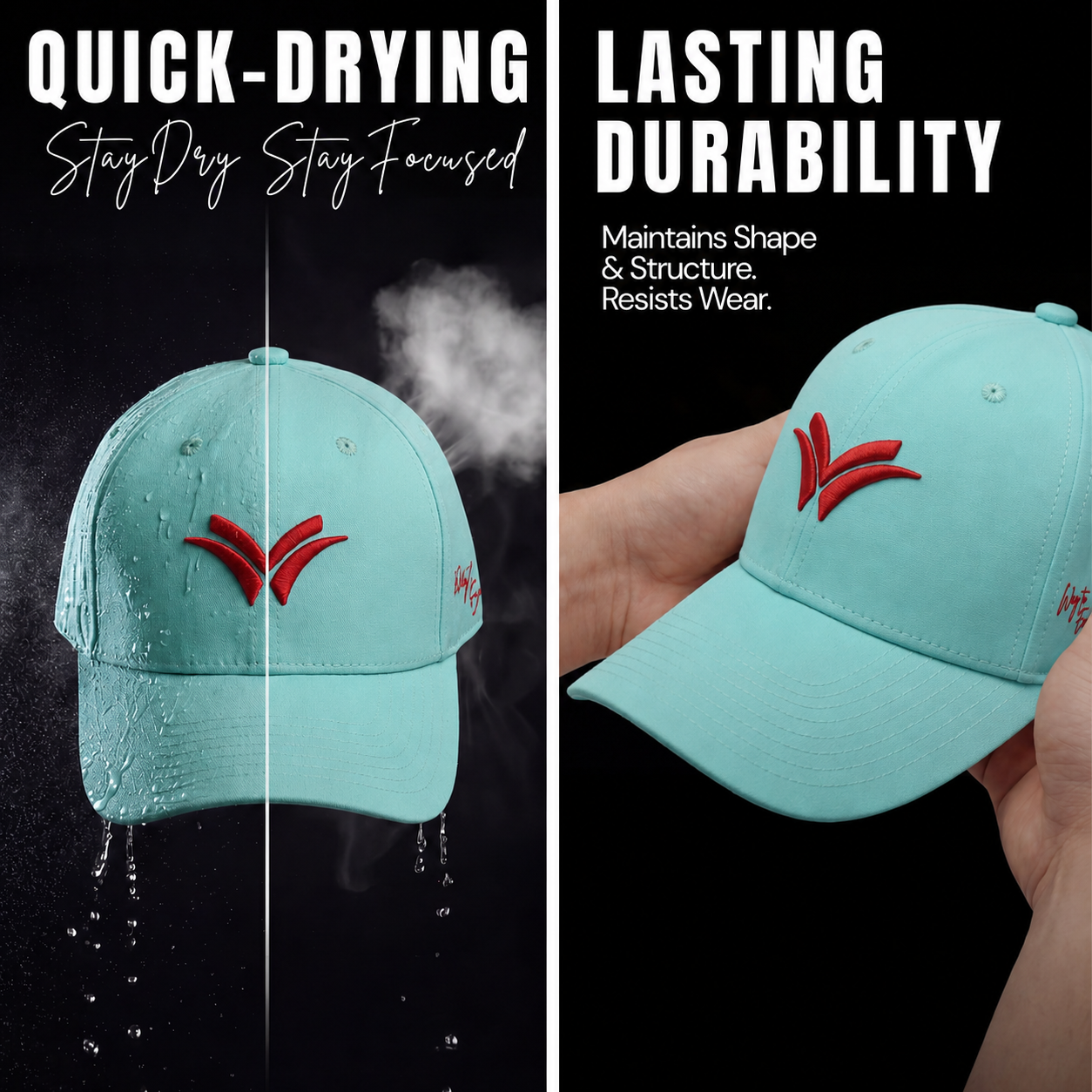 Classic Turquoise Cap
