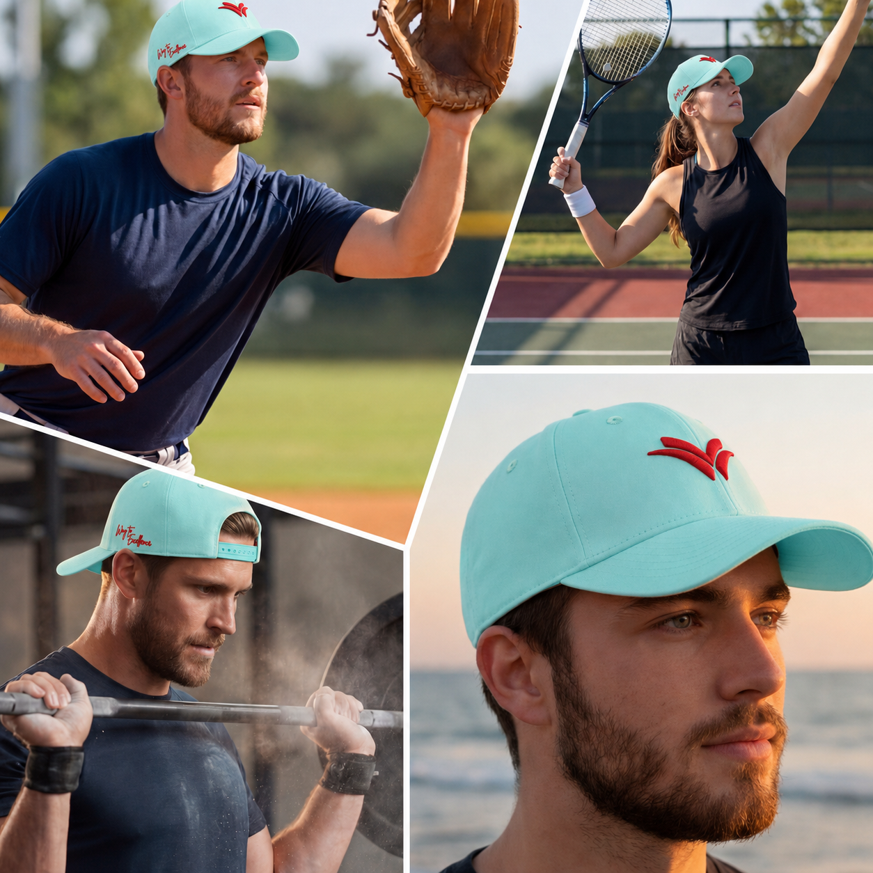 Classic Turquoise Cap