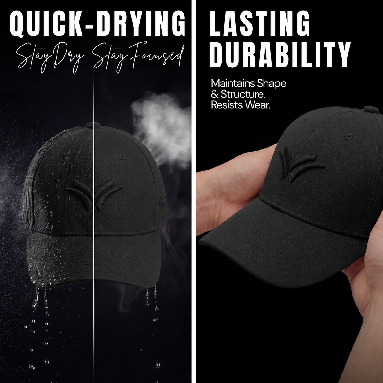 Classic Black Cap
