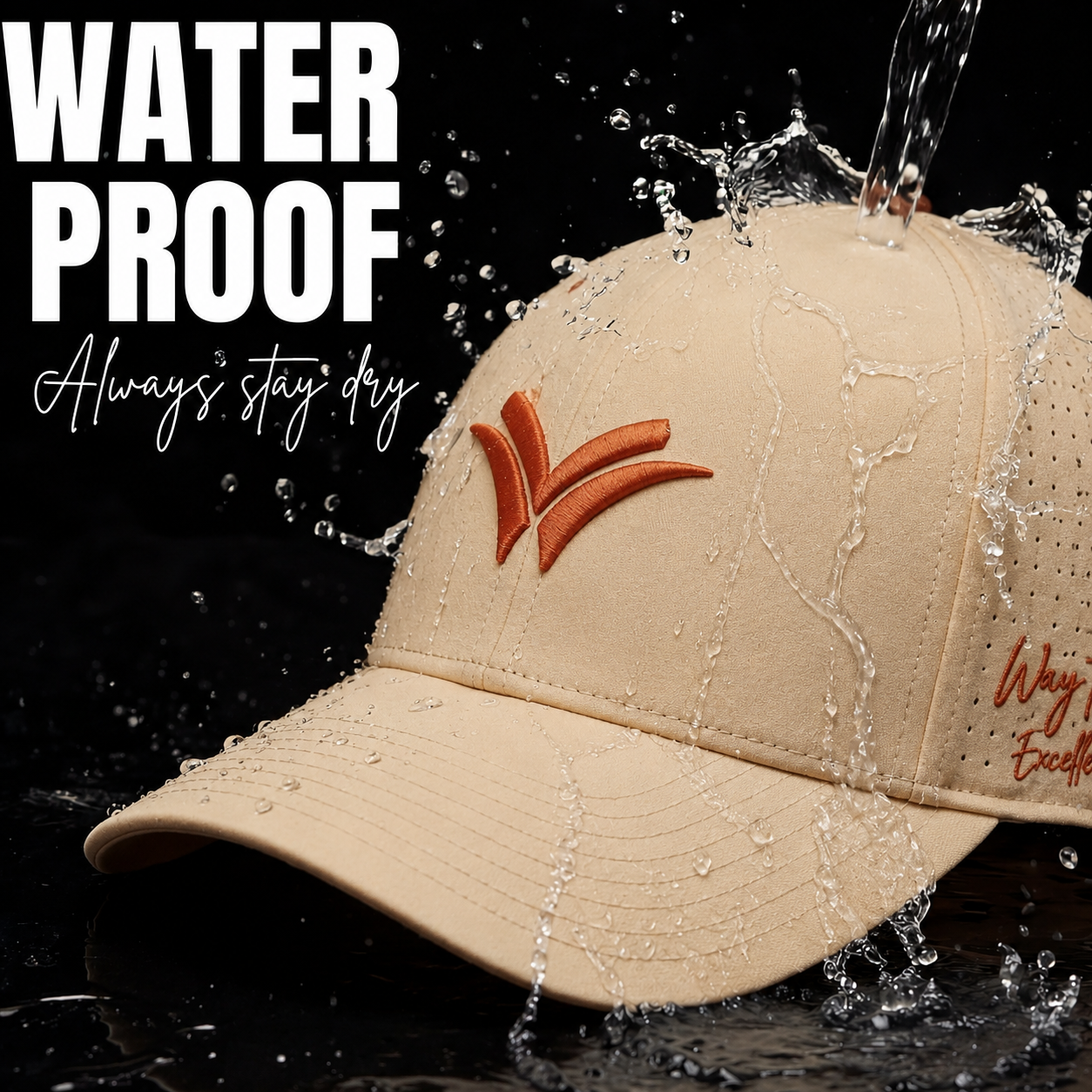 Airflow Beige Cap