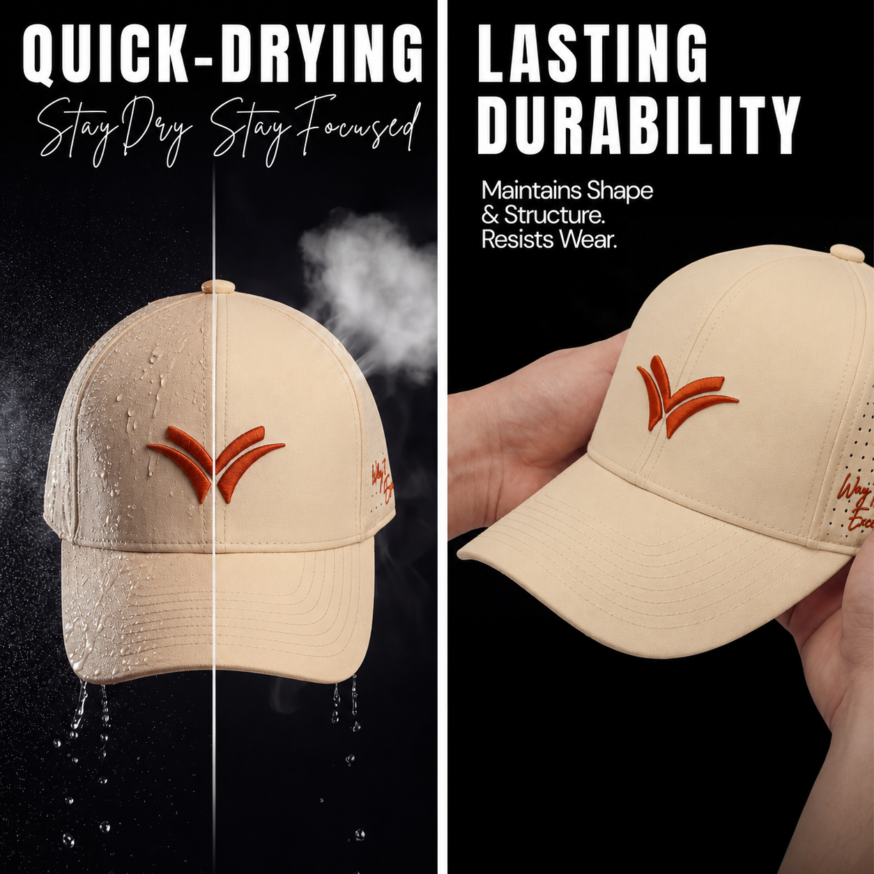 Airflow Beige Cap
