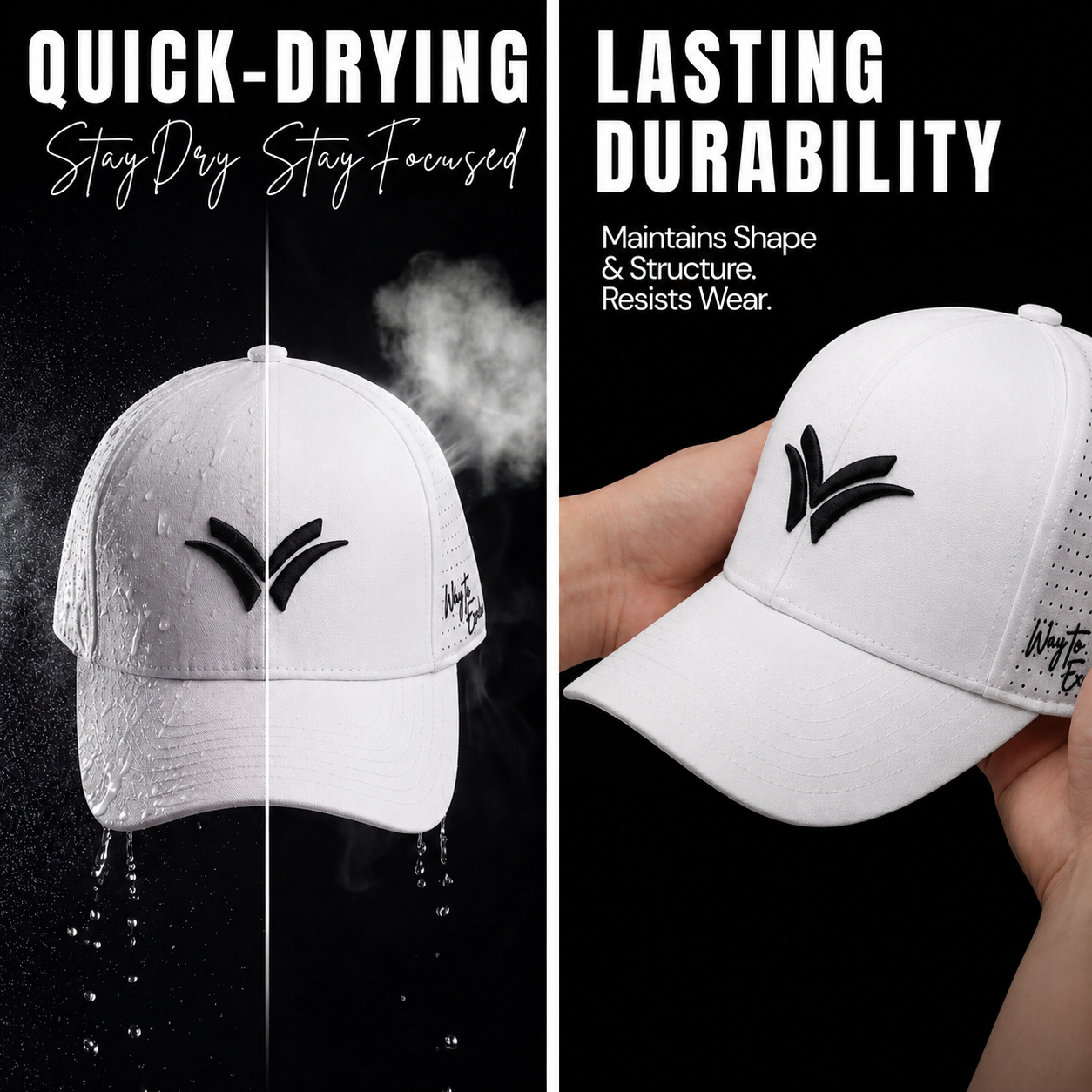 Airflow White Cap