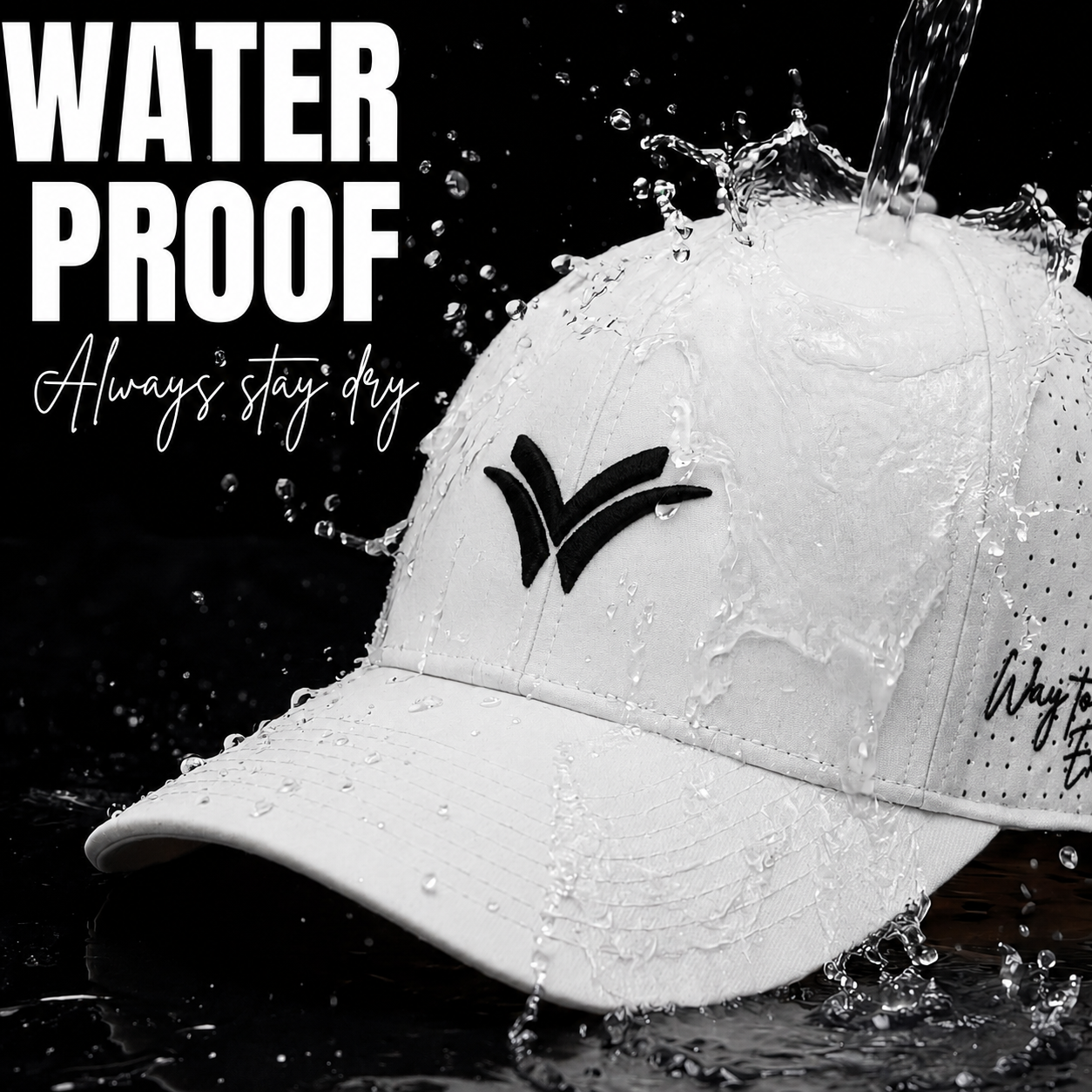 Airflow White Cap