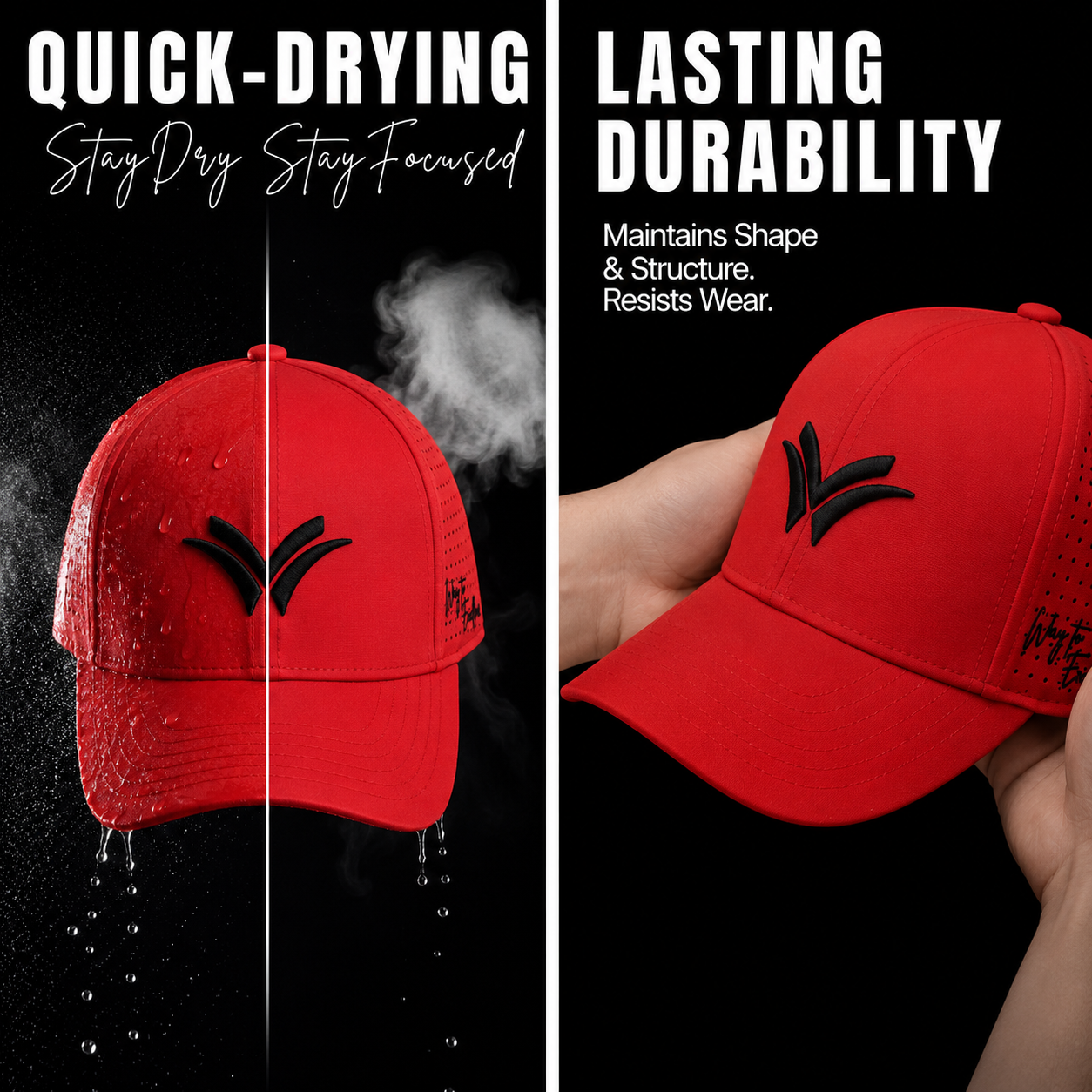 Airflow Red Cap