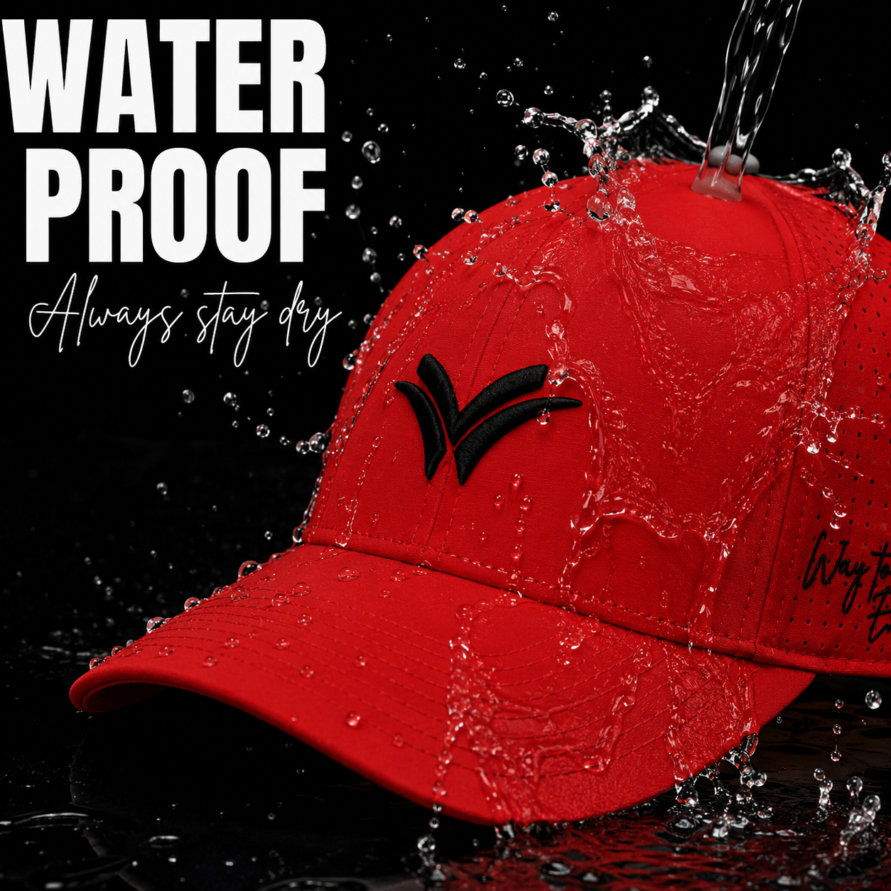 Airflow Red Cap