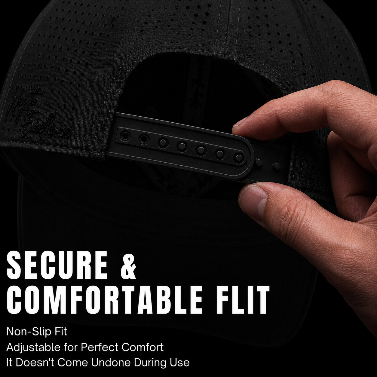 Airflow Black Cap