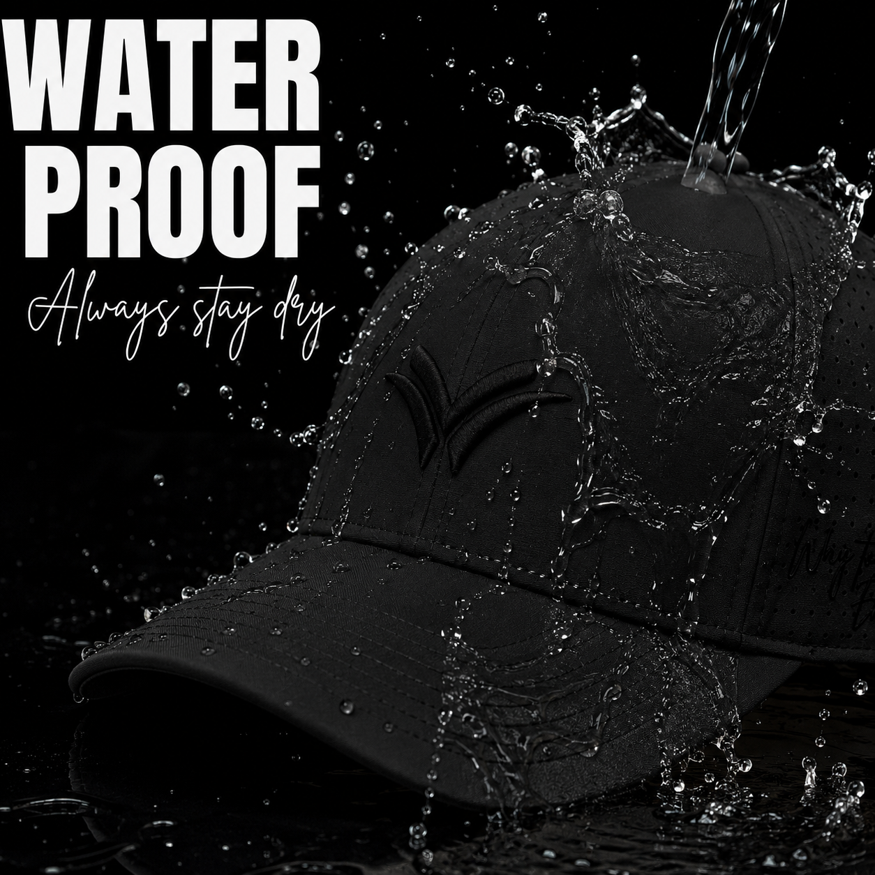 Airflow Black Cap