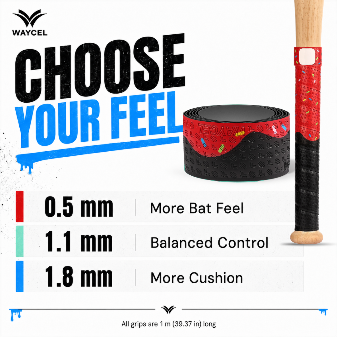 Cherry Bomb Baseball Bat Grip Tape