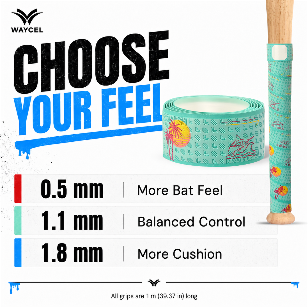 Miami Blue Bat Grip