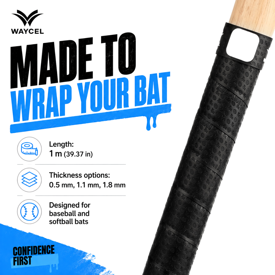 Black Baseball Bat Grip Tape
