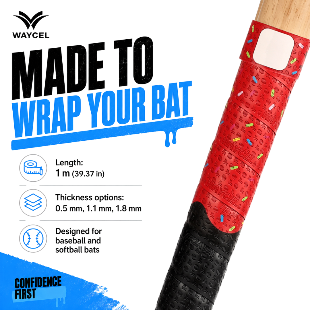 Cherry Bomb Baseball Bat Grip Tape