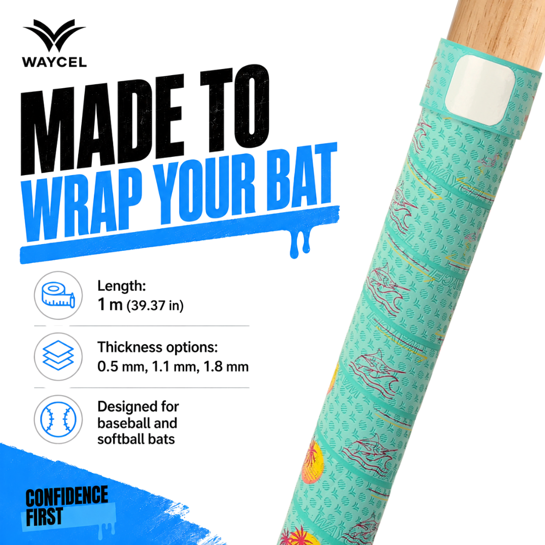 Miami Blue Bat Grip