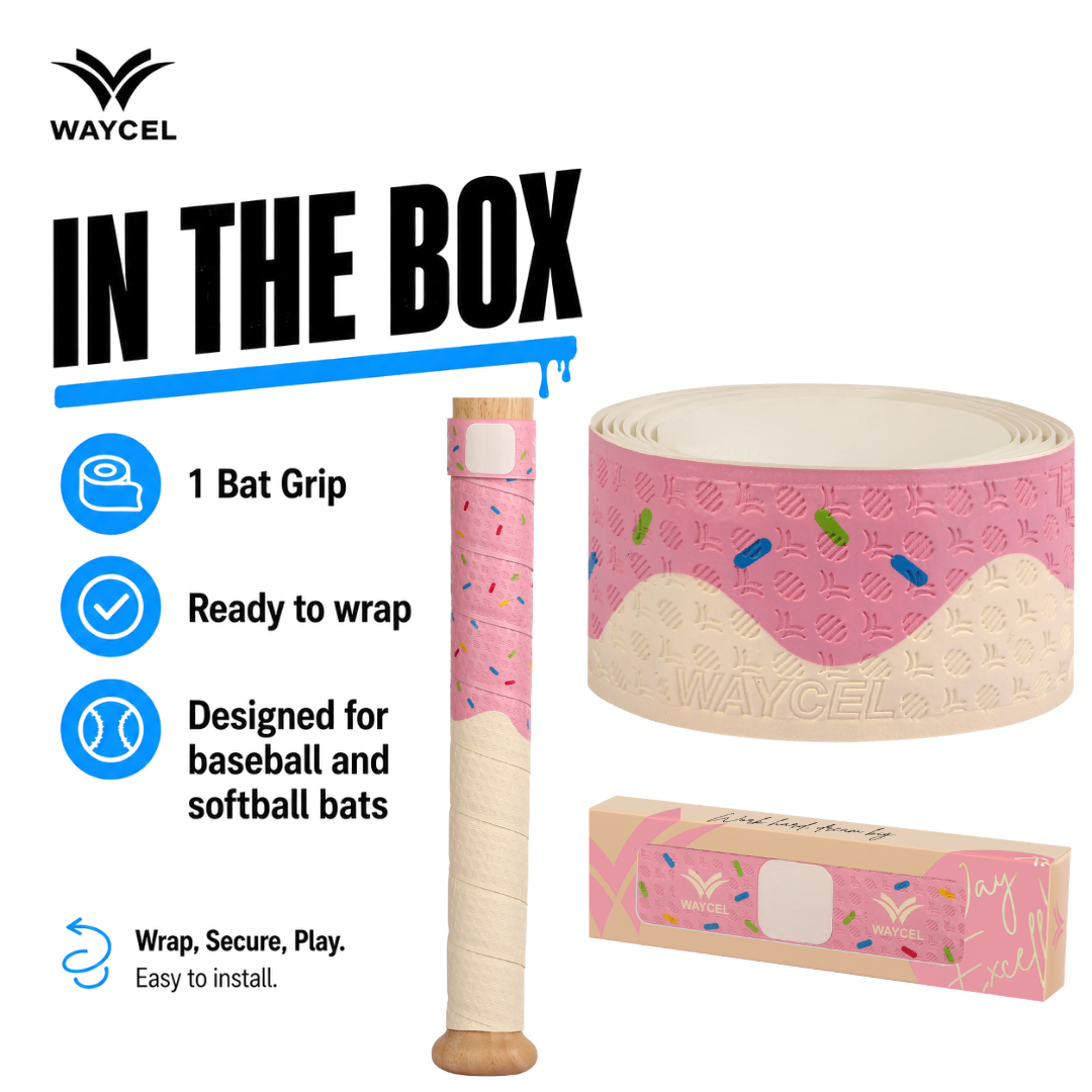 Strawberry Baseball Bat Grip Tape