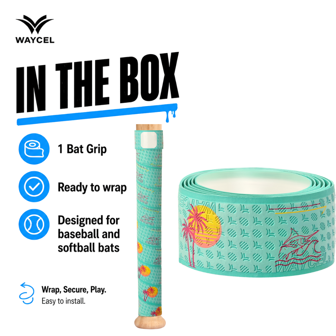 Miami Blue Bat Grip