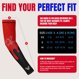 Waycel Cherry Bomb Arm Sleeve size chart and perfect fit guide